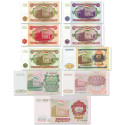 9 billets Tadjikistan 1994