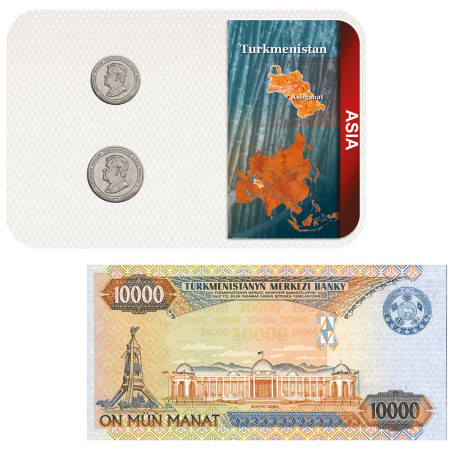 Lot Monnaies Turkemnistan