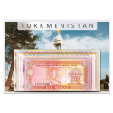 10 billets Turkmenistan 1993-2003