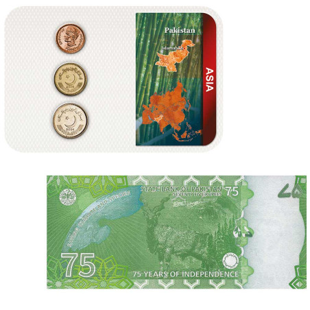 Lot Monnaies Pakistan