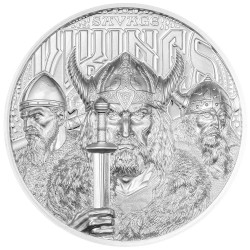 5 Dollars Argent BE 2026 - Vikings Ragnar Lodbrok et ses fils