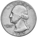 1/4 Dollar Argent 1932-1964 - George Washington