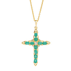 La croix  d’émeraudes