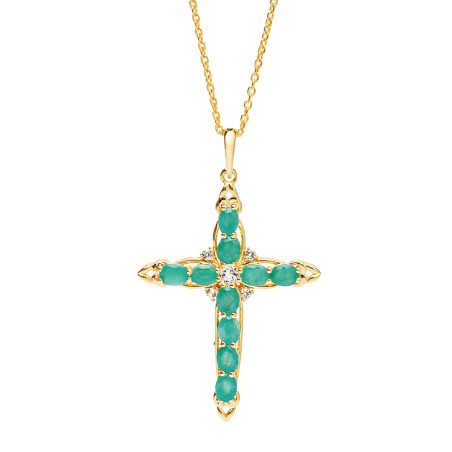 La croix  d’émeraudes