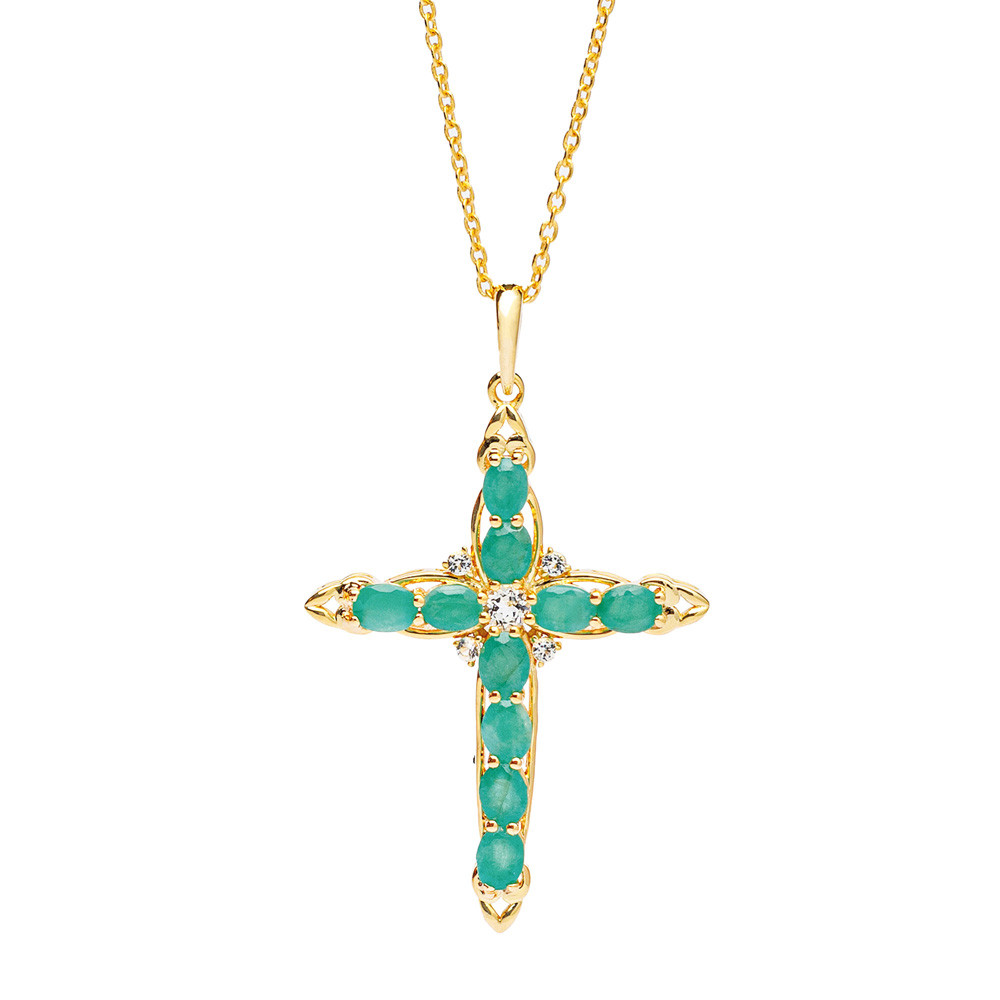 La croix  d’émeraudes