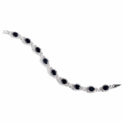 Le bracelet  Saphirs