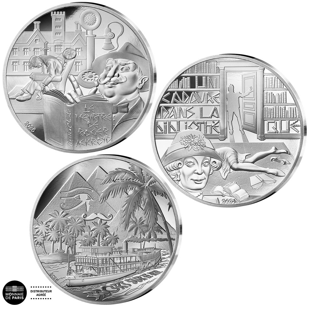 Lot 3 x 10 Euro France BE 2026