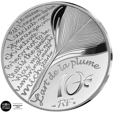 10 Euro Argent France BE 2026 - Un cadavre dans la bibliothèque