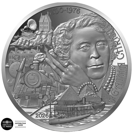 20 Euro Argent France BE 2026 - Agatha Christie