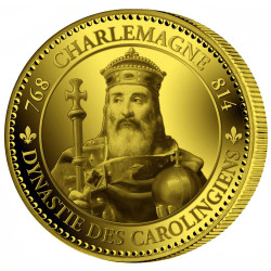 Charlemagne (768-814) dorée