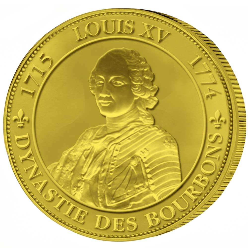 Louis XV (1710-1774) dorée