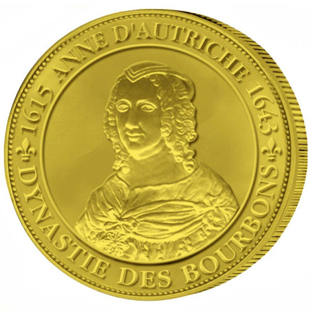 Anne d'Autriche (1601-1666) dorée