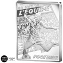 10 Euro Argent France BE 2026 - Foot - 80 ans de l'Equipe