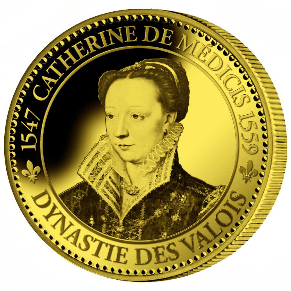 Catherine de Médicis (1519-1589) dorée