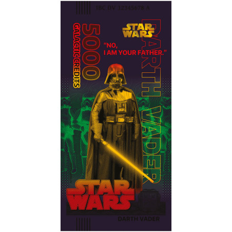 Billet Souvenir 5000 Crédits Galactic - Dark Vador