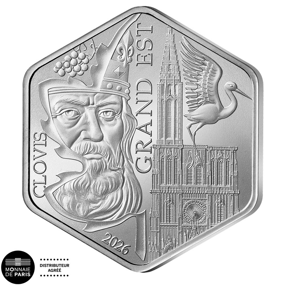 10 Euro Argent France 2026 - Grand Est