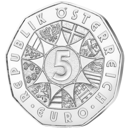 5 Euro Argent Autriche BU 2026 - 3 Lapins d’Albrecht Dürer