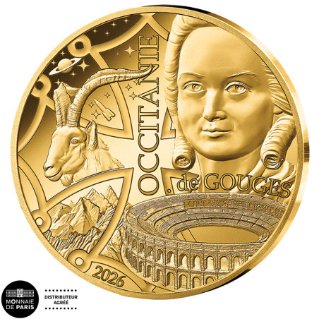 5 Euro Or France BE 2026 - Occitanie