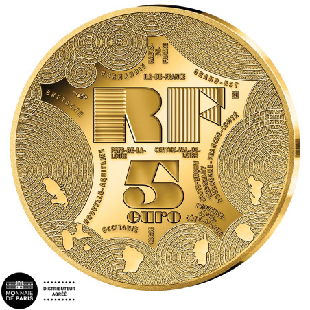 5 Euro Or France BE 2026 - Occitanie