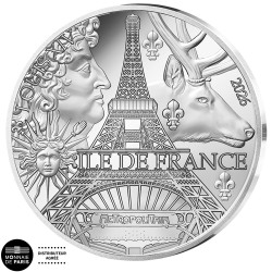 5 Euro Argent France BE 2026 - Île-de-France