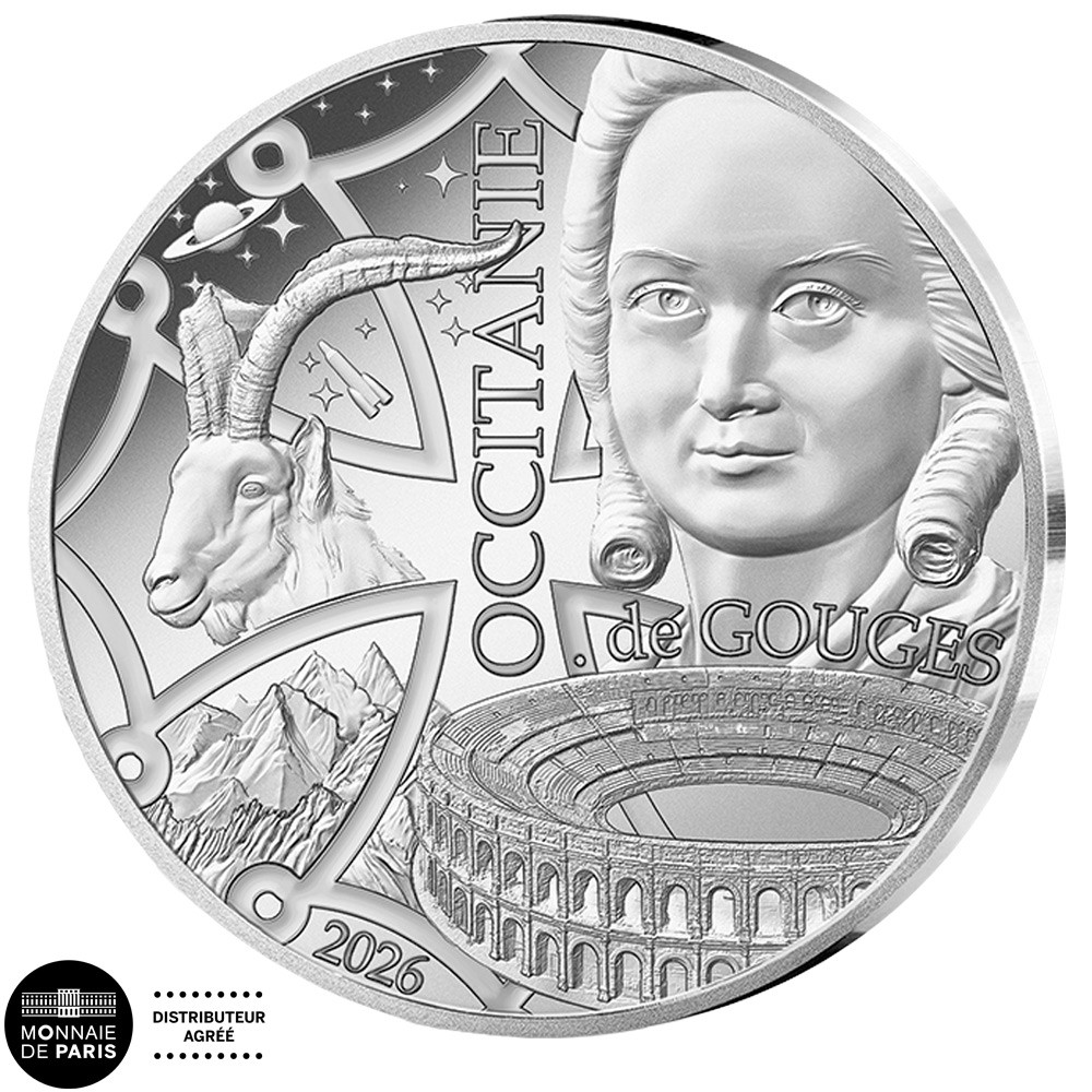 5 Euro Argent France BE 2026 - Occitanie