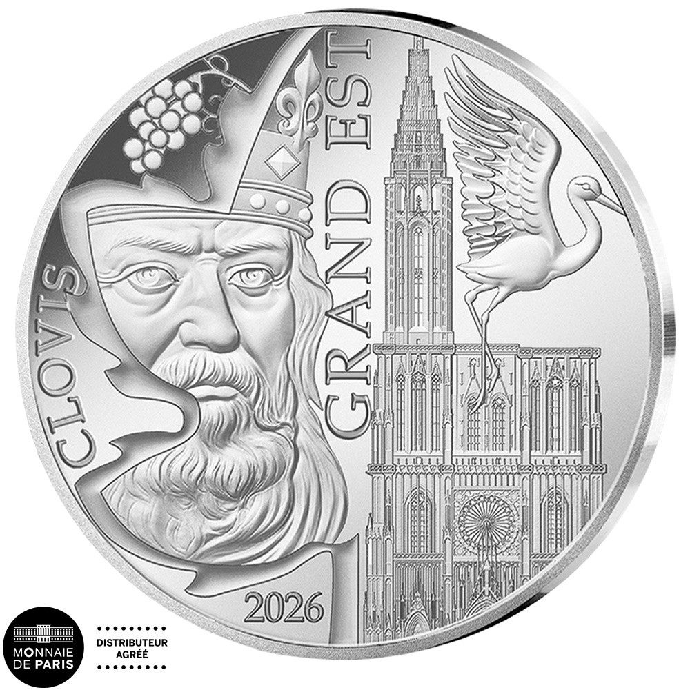 5 Euro Argent France BE 2026 - Grand Est