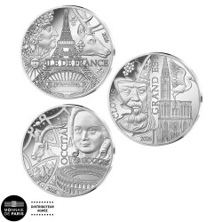 Lot 3 x 5 Euro Argent France BE 2026