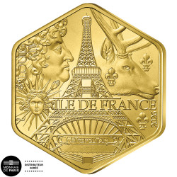 500 Euro Or France 2026 hexagonale - Île-de-France