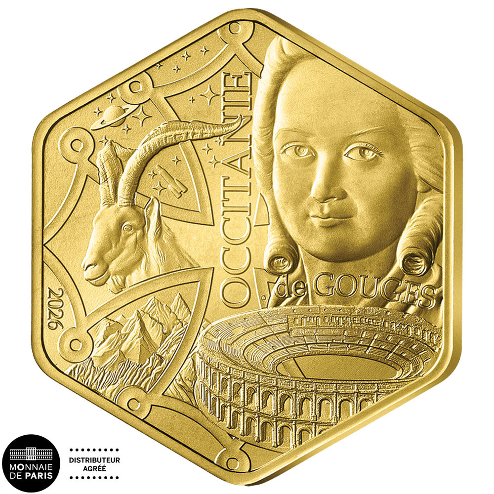 500 Euro Or France 2026 hexagonale - Occitanie