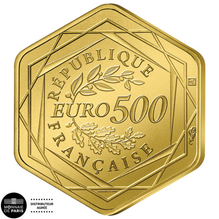 500 Euro Or France 2026 hexagonale - Grand Est