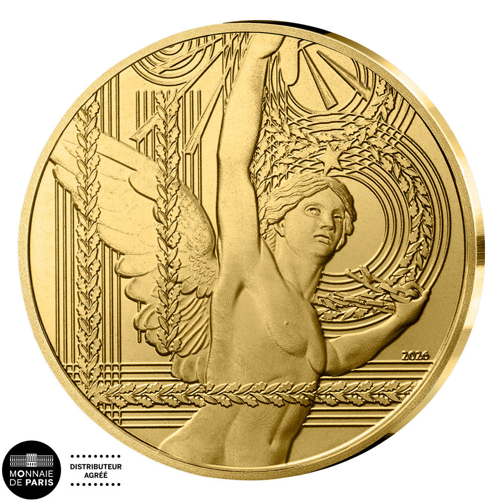 1000 Euro Or France 2026 - Génie de la Liberté