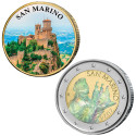 Lot 2 x 2 Euro Saint-Marin