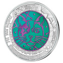 25 Euro Argent et Niobium Autriche BU 2026 colorisée - Physique quantique