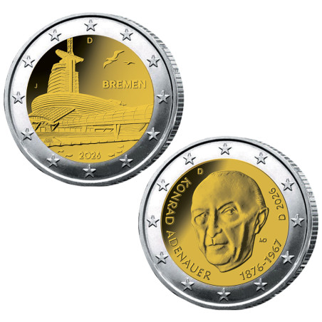 Lot 2 blisters Allemagne BU 2026