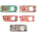 5 billets Philippines 1969