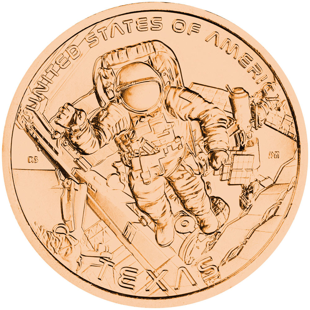 1 Dollar États-Unis 2025 - Texas