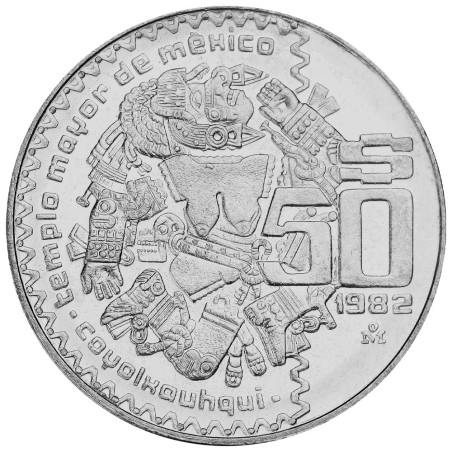 50 Pesos Mexique 1982-1984