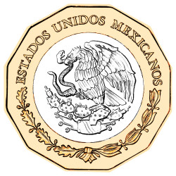 20 Pesos Mexique 2022