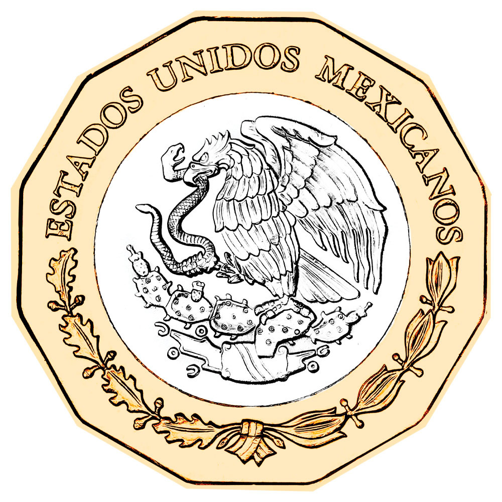 20 Pesos Mexique 2022