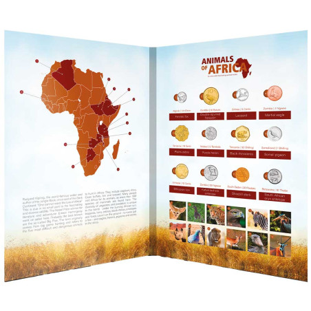 Album pièces Animaux d’Afrique