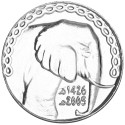 5 Dinars Algérie 1992-2016 - Éléphant