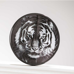 5 Dollars Argent 2025 colorisée - Tigre - Noir et Blanc