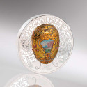 1000 Togrog Argent BE 2026 colorisée - Œuf de Fabergé Pierre le Grand