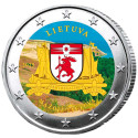 2 Euro Lituanie 2025 colorisées - Mazajai