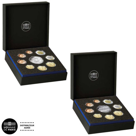 Lot séries France BE 2026 Concorde + 2025 Louvre