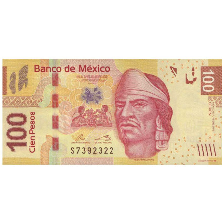 100 Pesos Mexique 2012