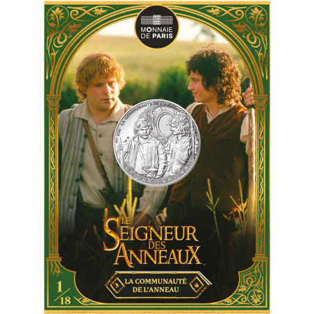 10 Euro Argent France 2026 - Frodon et Sam  quittant la Comté