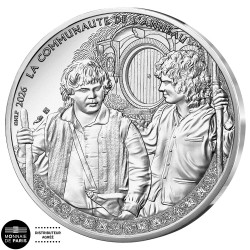 10 Euro Argent France 2026 - Frodon et Sam  quittant la Comté