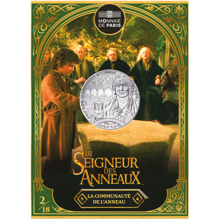 10 Euro Argent France 2026 - La communauté  de l’Anneau