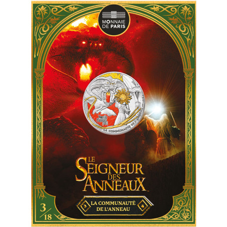 10 Euro Argent France 2026 colorisées - Gandalf contre le Balrog